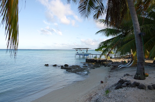 bord de plage pension Veke Veke